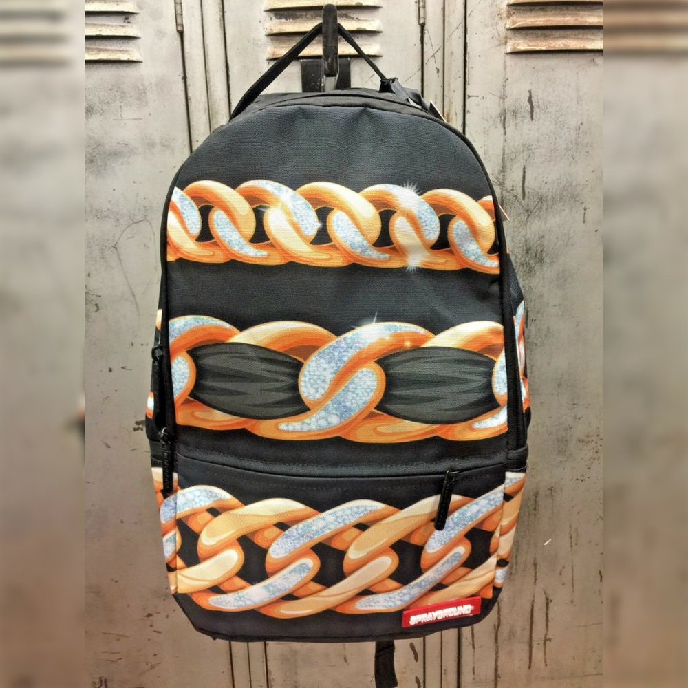 Men's Fashion Black | Golden Chains Limited Edition